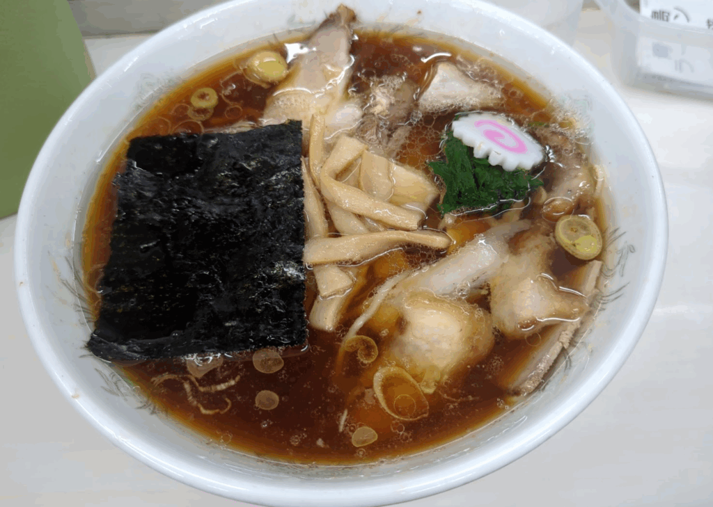 【秋葉原】青島ラーメン(青島食堂) (醤油生姜ラーメン)